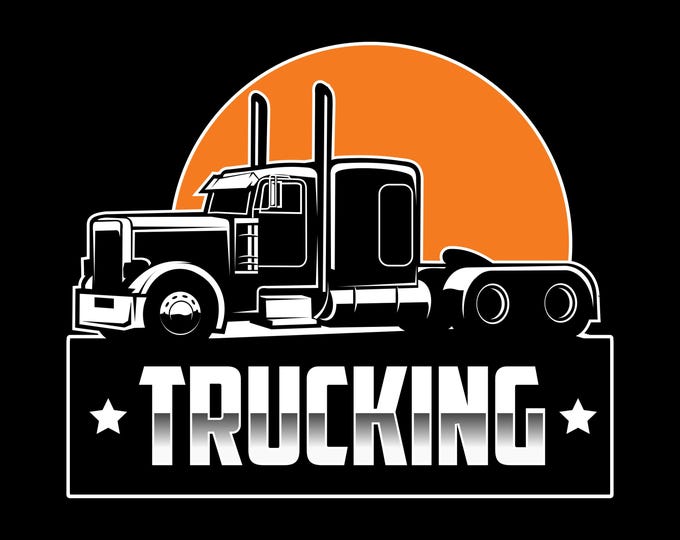 truck, logo, delivery truck, design, template, Truck, delivery, svg