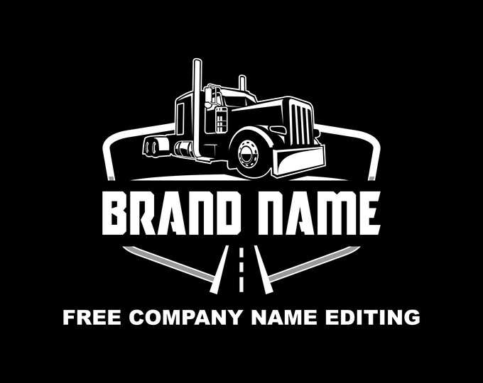 trucking logo - car logo - truck logo - truck - vector - illustration - cargo - transportation - automotive