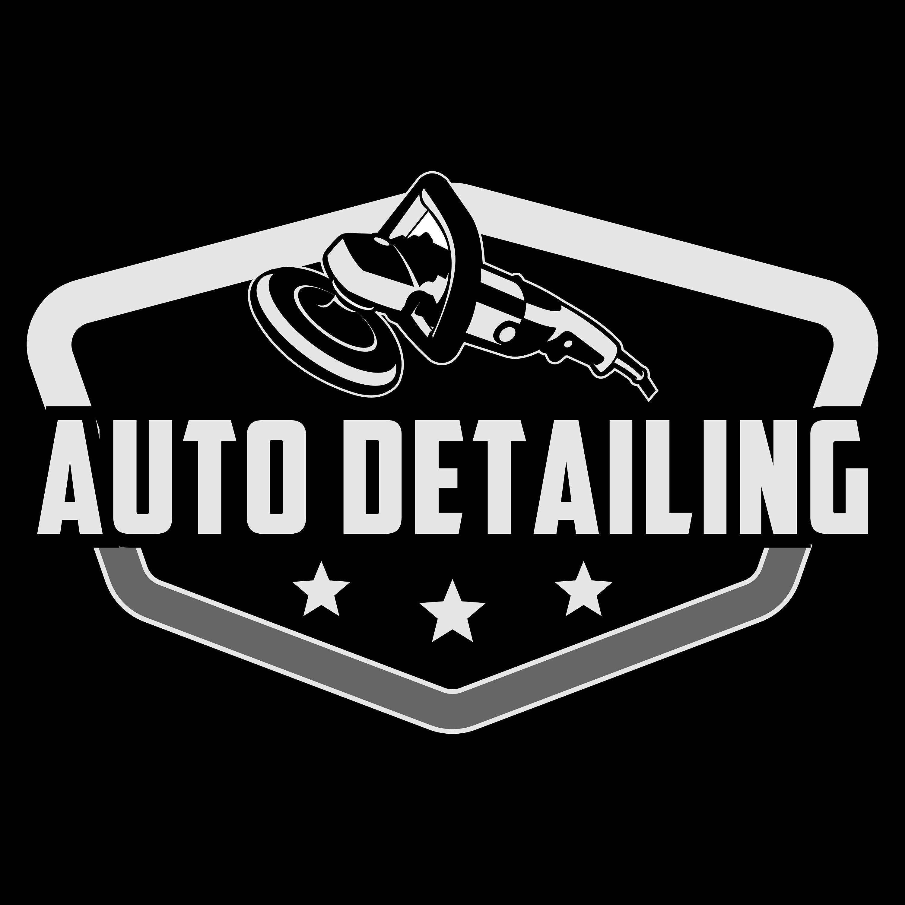 Garage Auto Detailing Logo Design Illustration Etsy