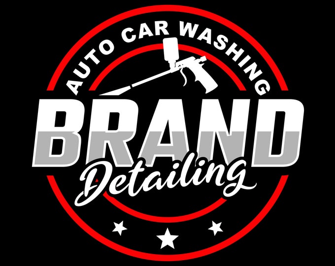 detailing, garage, logo, design, illustration