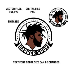 barber shop logo