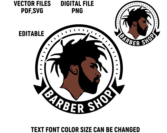 barber shop logo