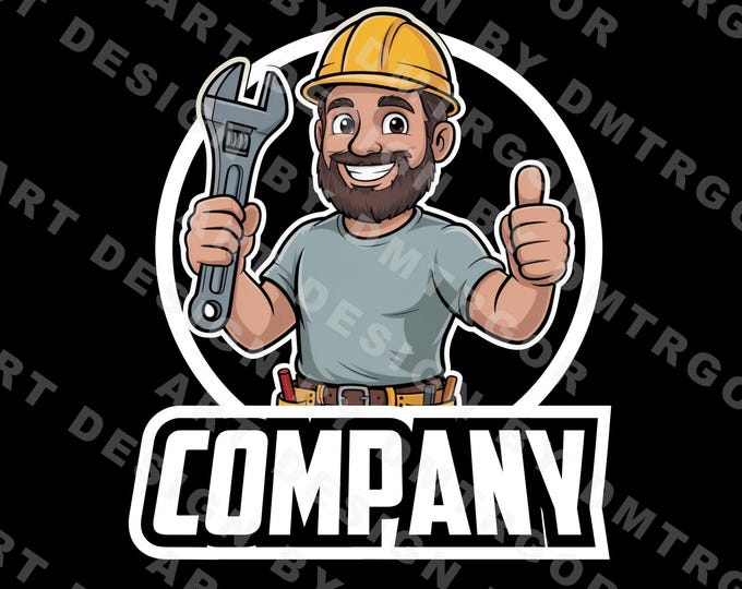 plumbing logo,flyer design,repair illustration,sticker,brochure,business card.