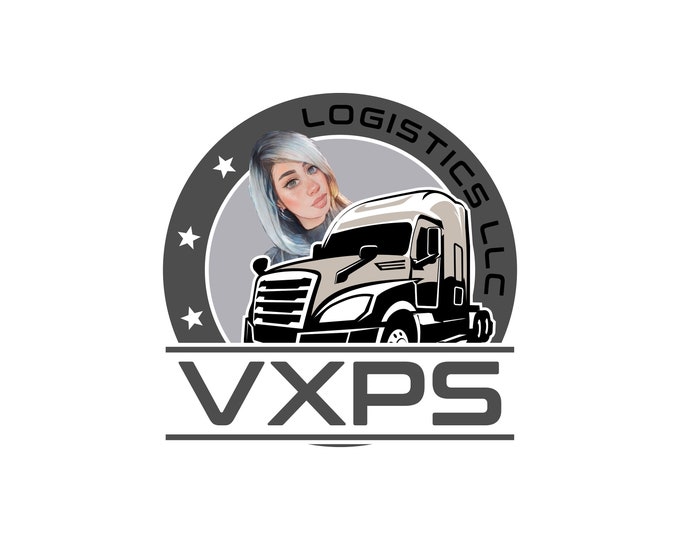 LOGISTICS TRUCKING LOGO