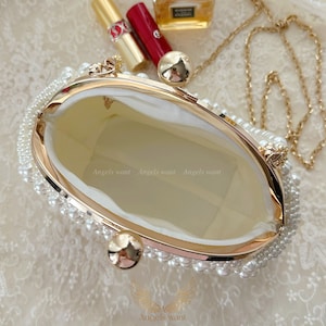 Women Pearl Clutches Beaded Tassel Evening Bag Satin Clutch Purse Silver C7187i48t8q