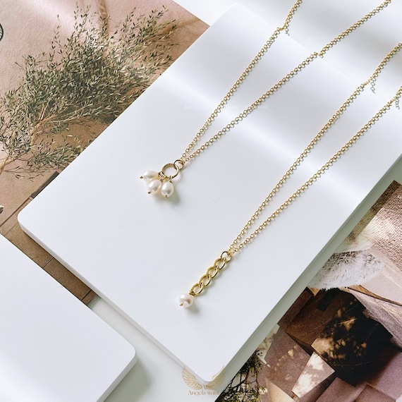 Gold Chain and Pearl Accents designer charms Shoe Charms. Luxury Gold Chain With Pearl Set - Etsy main image 2