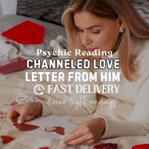 Love Letter From Him, His Deepest Thoughts & Hidden Feelings, Channeled Psychic Tarot Reading
