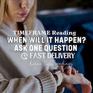 When Will It Happen? Time Frame Tarot Reading, Energy-Based Timing Insight