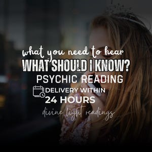 What Should I Know? What do I Need to Know? Love Reading, General Reading, Tarot Reading