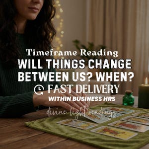 ¿Cuándo cambiarán las cosas entre nosotros? Lectura de tarot para el amor