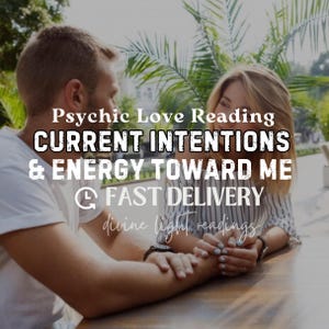 His Current Intentions and Energy Toward Me, What He Wants Right Now, Tarot Reading