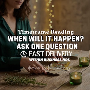 When Will It Happen? Time Frame Tarot Reading, Energy-Based Timing Insight