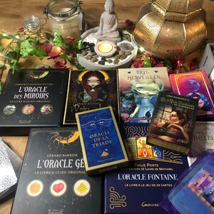 GUIDANCE/VOYANCE: tirage VISIO sur 1 domaine au choix amour, pro, famille... 40min env, divination par cartomancie, oracles adaptés image 7