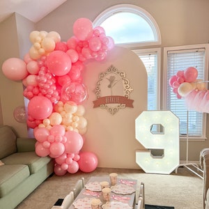 Ballet Balloons, Ballerina Party Decorations, Pink Balloon Arch Kit, Balloon Garland, Pink Balloons, Ballet Birthday