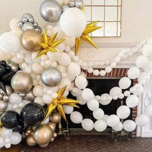 Wedding Decor, Balloon Arch, Bride to Be Decorations, Balloon Garland, Wedding Backdrop, Custom Balloons, Neutral Balloon Arch
