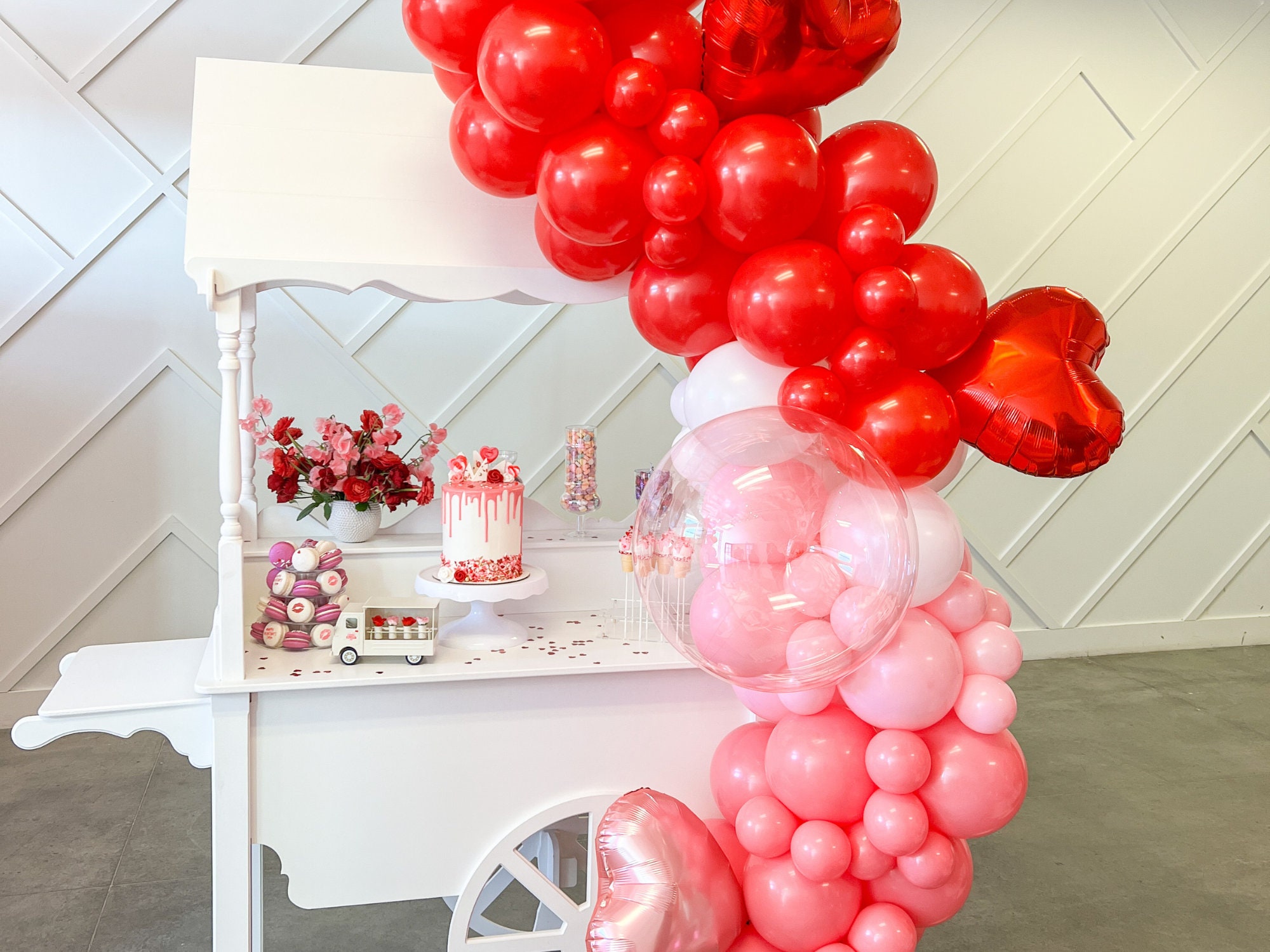 Valentine's Day Balloon Arch Kit, Heart Balloons, Valentine's ...