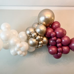DIY Balloon Arch Kit for Birthday Parties, Baby Showers, Custom Balloon Arch Kit with Matte Balloons