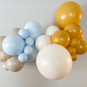 Here Comes the Son Balloon Garland, Here Comes the Sun Balloon Arch Kit, Baby Shower Balloon Garland, Neutral Balloon Arch, Party Decor