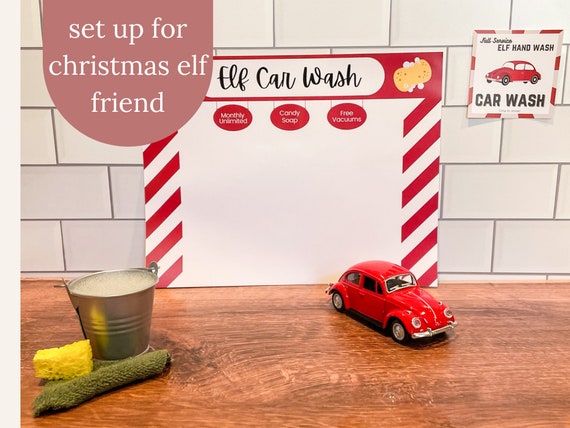 Elf Prop Car Wash Elf Arrival Elf Accessories Christmas Elf