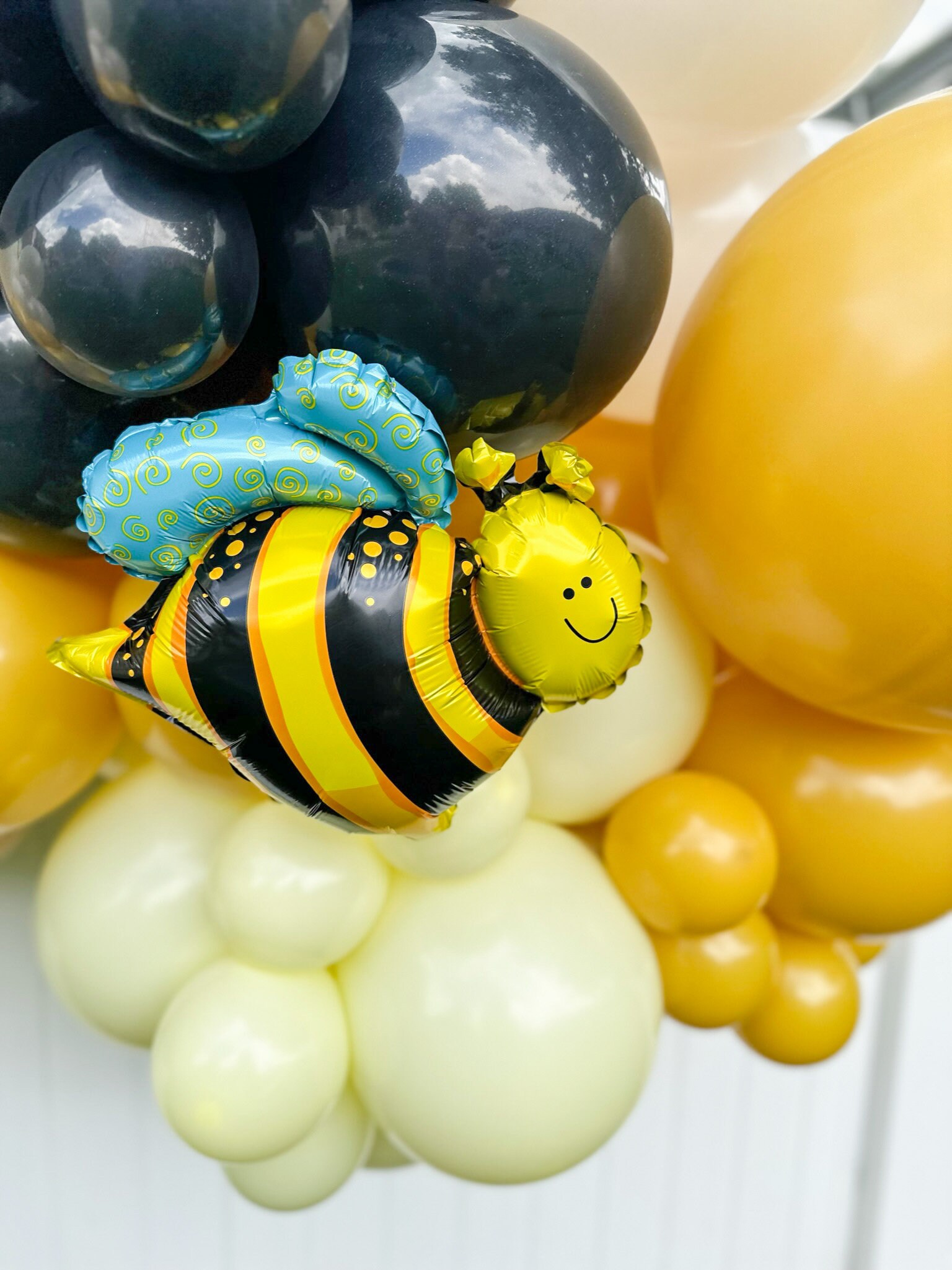 Buy Bumble Bee Baby Shower Balloon Garland Kit, First Bee Day