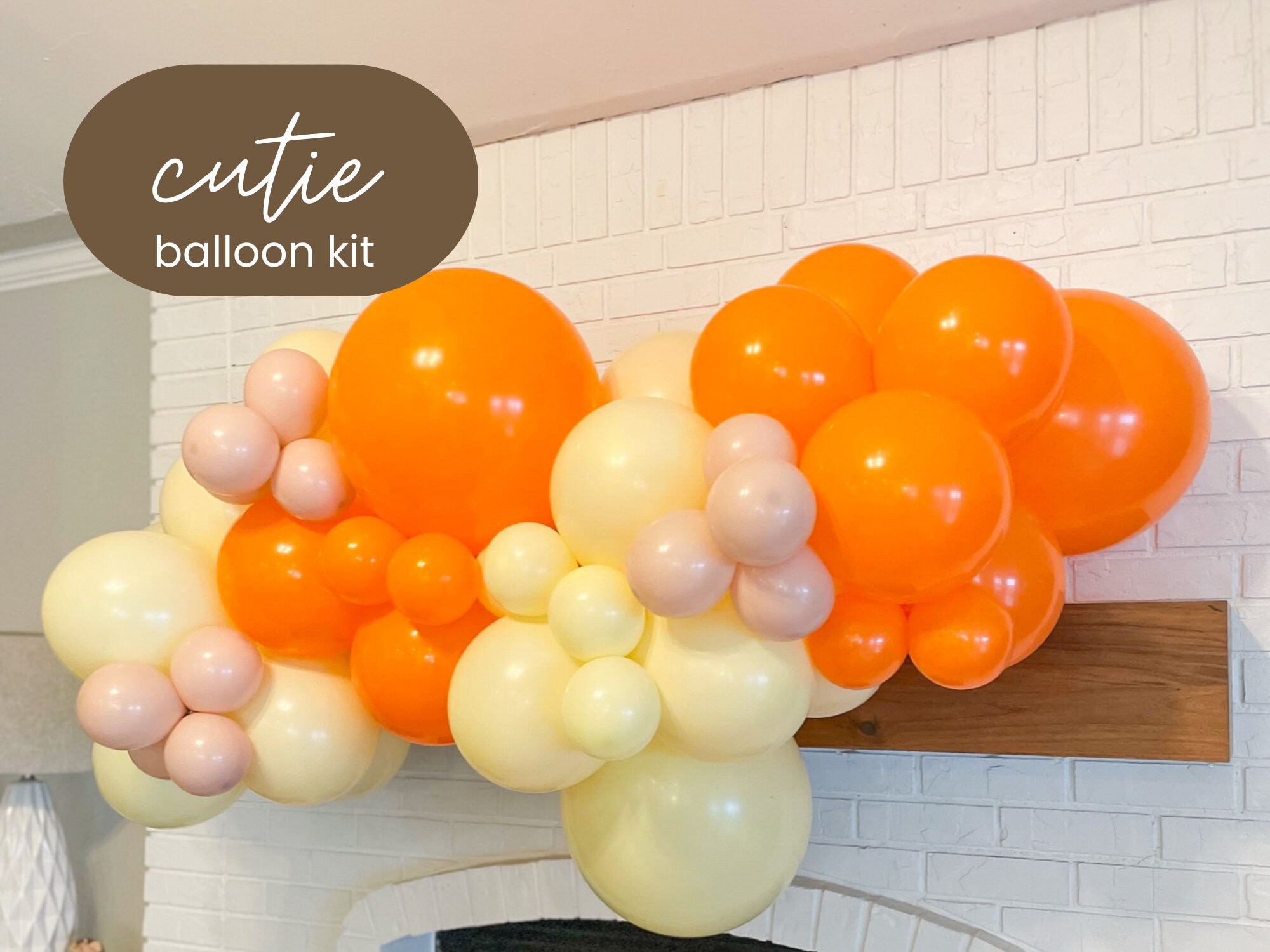 Cutie Baby Shower Balloon Arch Kit Baby Shower Party Decorations