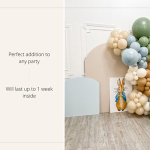 Peter Rabbit Balloon Arch, Beatrix Potter Balloons, Easter Balloon ...