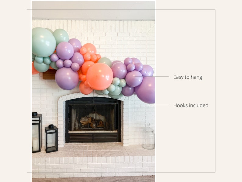 DIY Balloon Garland Kit Tuftex Balloons Matte Balloons Etsy