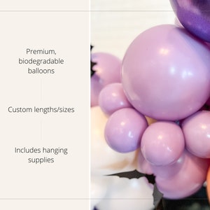 Pastel Halloween Balloon Garland Kit, Spooky Bat Arch bild 2