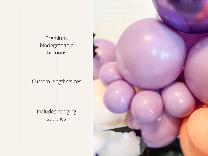 Pastel Halloween Balloon Garland Kit, Spooky Bat Arch bild 2