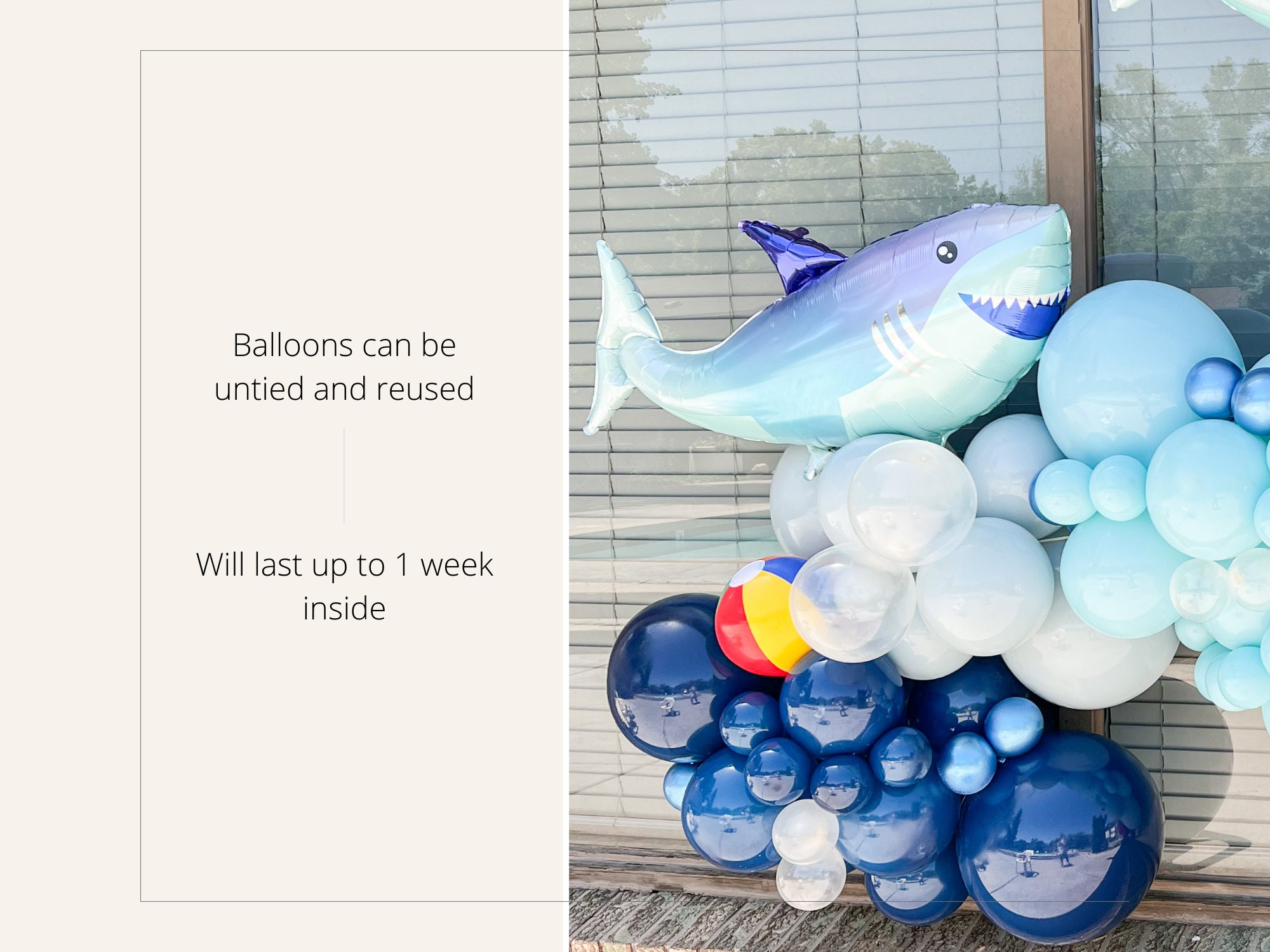 Shark Balloon Garland, Nautical Balloon Arch, Nemo Birthday Party, Baby  Shark Party Decorations, Shark Foil Balloon -  Canada