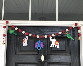 Craft Kit: Decorative Garland | Felt Motifs | Diwali | Kids Activity