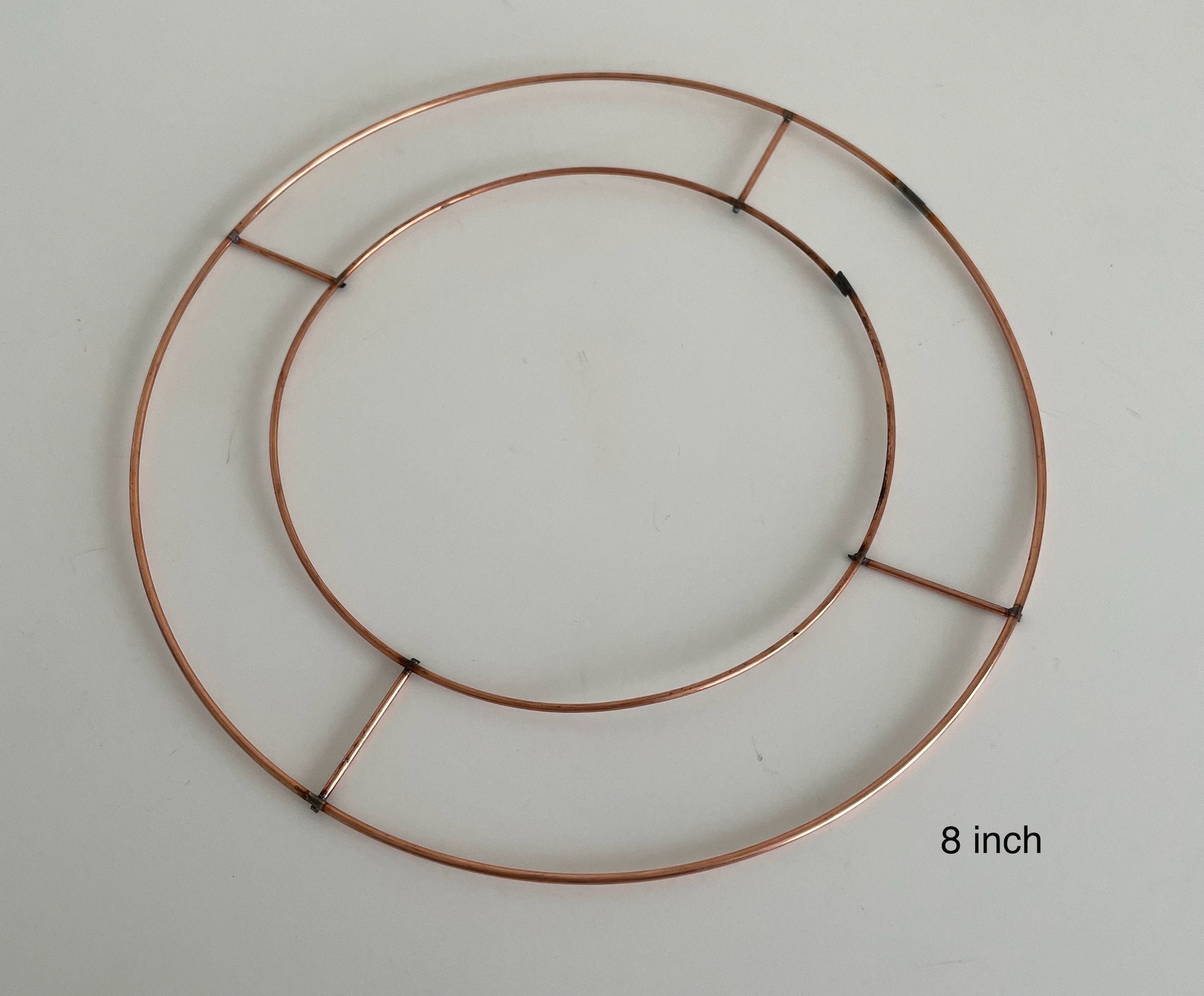 8 inch 2024 wreath frame