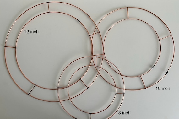 8 inch wreath frame discount