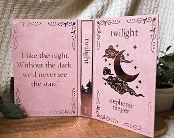 Twilight Removable Hardcover for Paperbacks | Hard Dust Jackets for Books | The Twilight Saga Series