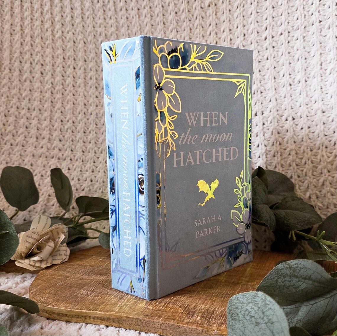 When the Moon Hatched Removable Hardcover for Paperbacks Hard Dust