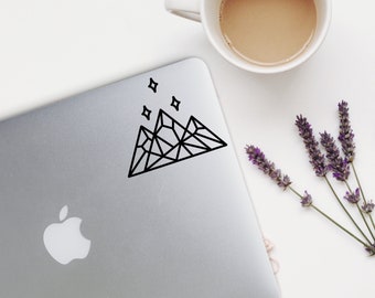 Mountain & Stars Decal for Cars, Laptops, Tumblers, iPads and more!