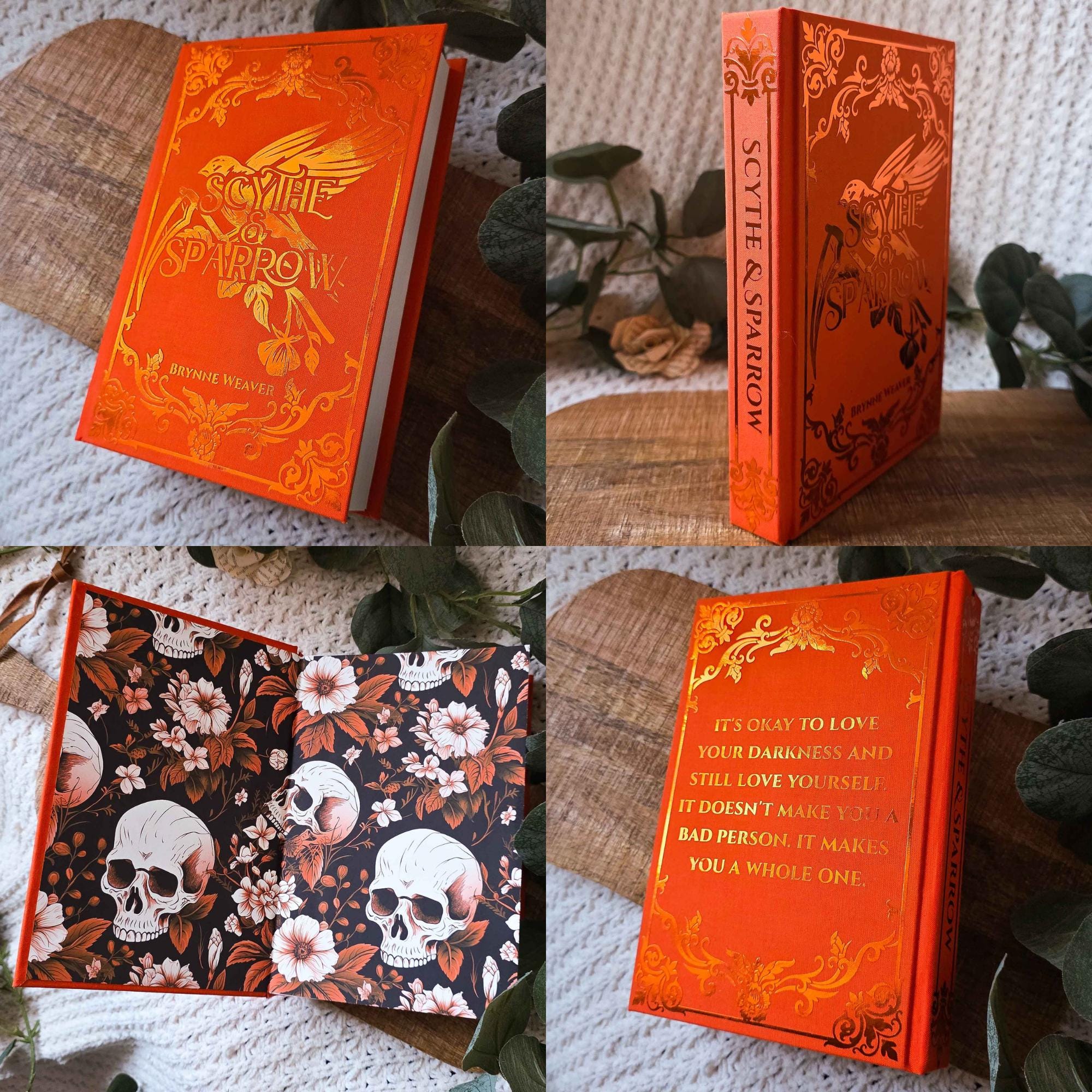 The Ruinous Love Trilogy Rebound Books Butcher and Blackbird, Leather