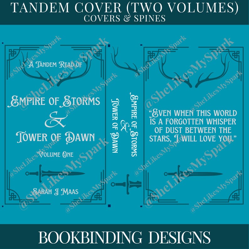 Htv Journal Covers Throne of Glass Tandem Covers Bookbinding Cover Designs PNG Files ...