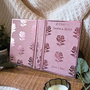 A Court of Thorns and Roses Removable Hardcover for Paperbacks | Hard Dust Jackets for Books | ACOTAR Series