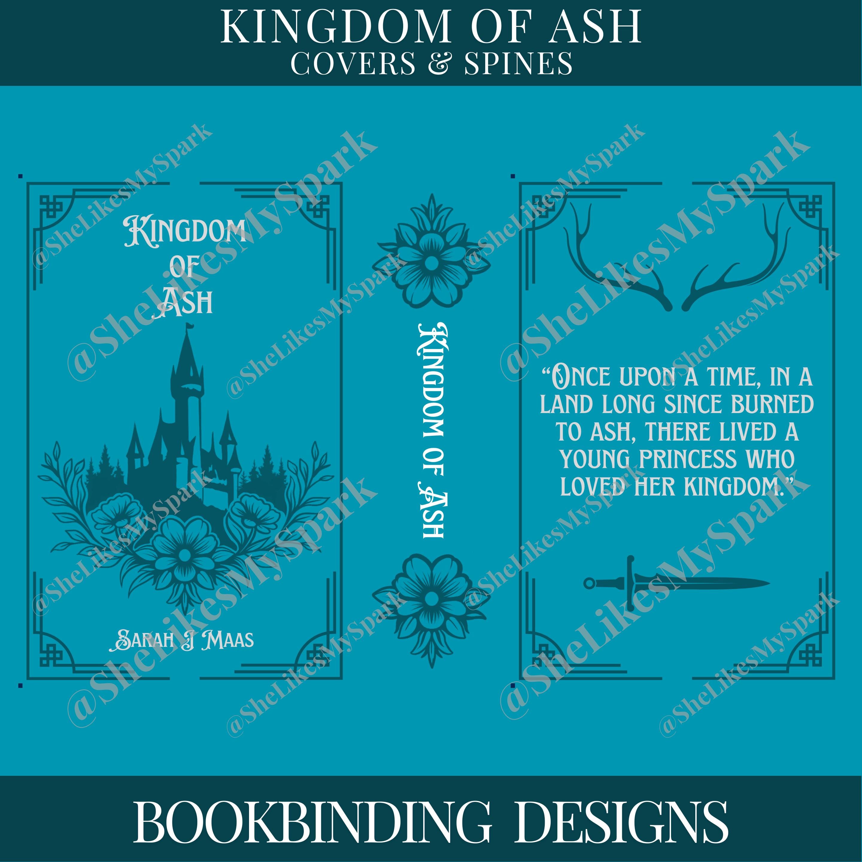 Htv Journal Covers Throne of Glass Tandem Covers Bookbinding Cover Designs PNG Files ...