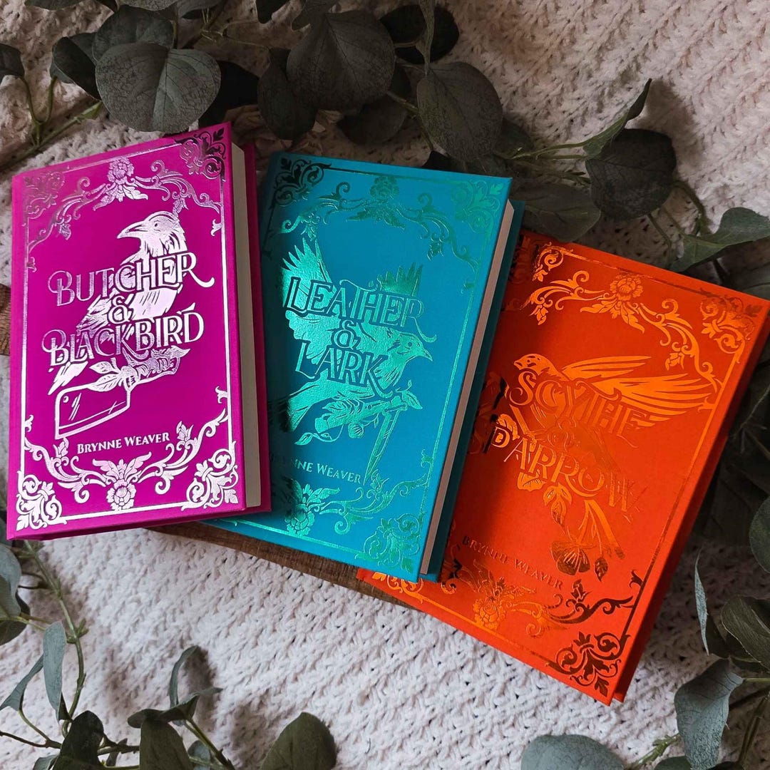 The Ruinous Love Trilogy Rebound Books Butcher and Blackbird, Leather