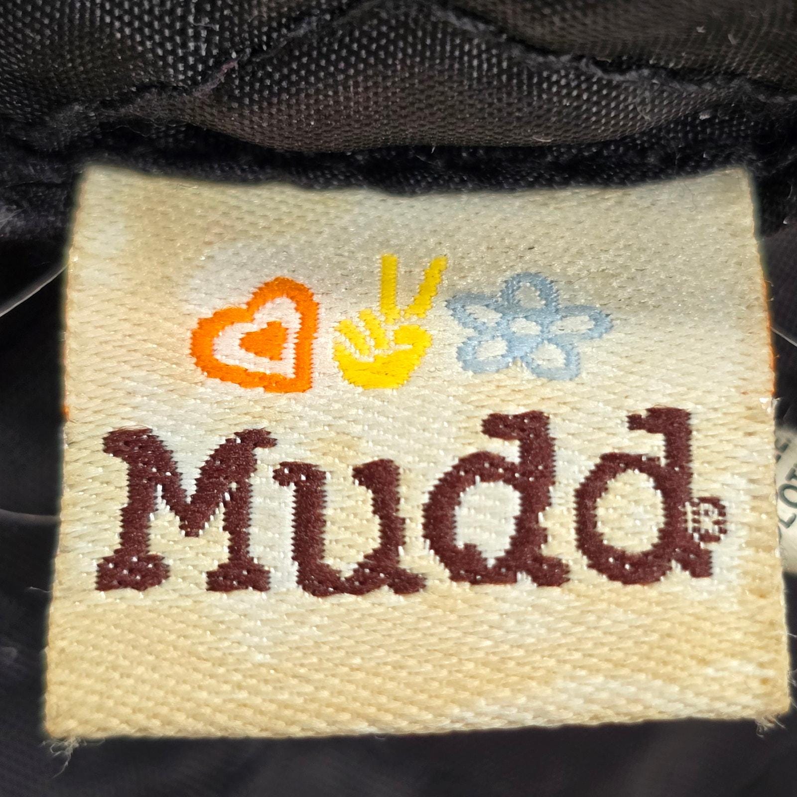 Mudd Black Aviator Trapper Fux Houndstooth Earmuff Buckle 