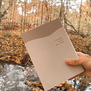 Journey To My Best Self: Gratitude Journal, Productivity Journal, Journal Prompts, Morning Journal, Self Care, Mindfulness Journal