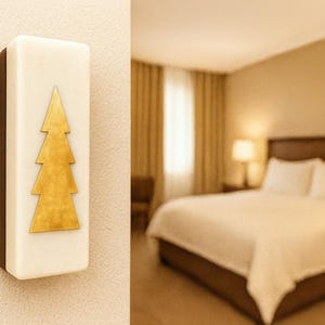 Tirador de gabinete de mármol blanco con incrustaciones de latón, tirador de cajón de piedra de lujo