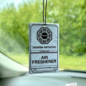 Dharma Initiative Air Freshener LOST (Ocean Smell) VW bus oceanic flight 815