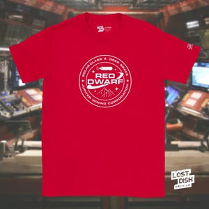 Maglietta ispirata a Red Dwarf / Blue Midget / Star Bug / Toppa JMC Crew / Holly / Maglietta grafica