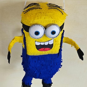 Piñata del cattivo giallo