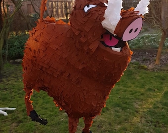 Piñata Warzenschwein Wildschwein Pinata Pumba Asterix