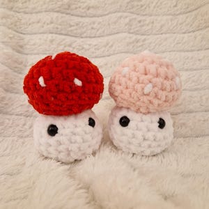 30 Minutes Mushroom Amigurumi Crochet Pattern
