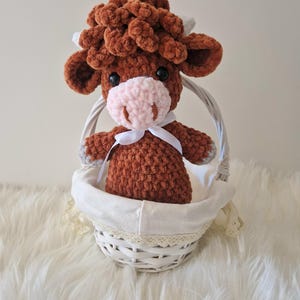Highland Cow Crochet Pattern